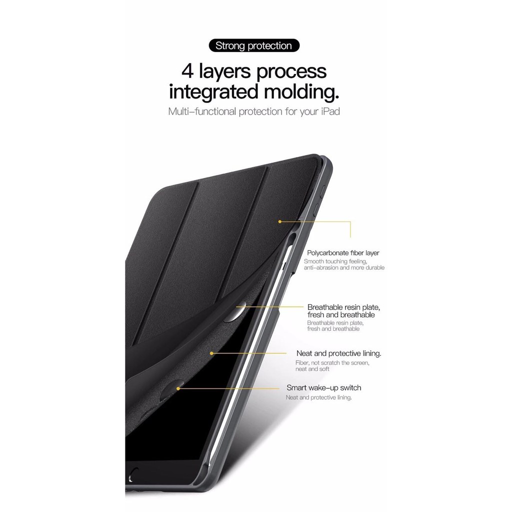 Case Ipad 7 2019 10 2 Totu Design Curtain Series With Pen