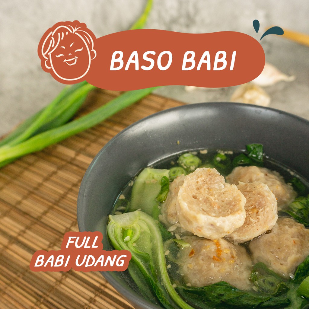 

Ay00! Baso Babi Udang / Bakso Babi Udang Kuah (Frozen)