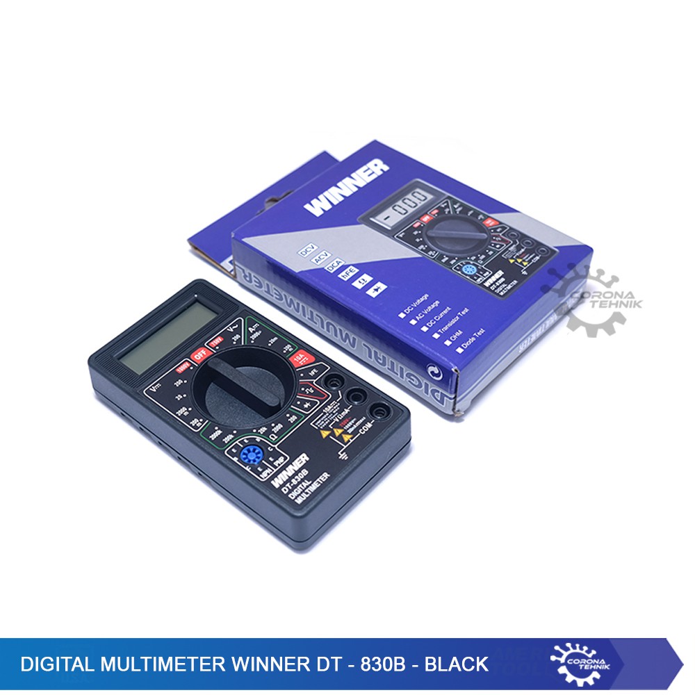 Digital Multimeter Winner DT-830B - Black