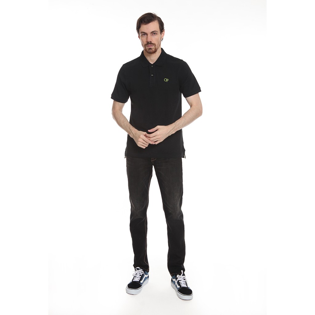 Ocean Pacific Men's Polo Shirt Black 03MPF03320