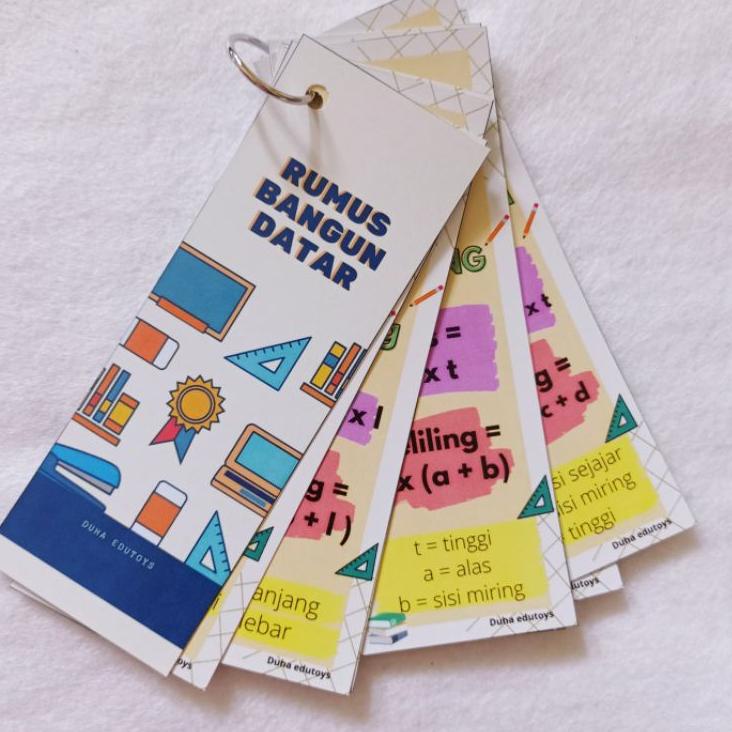 

<RiW ✿> TABEL RUMUS BANGUN RUANG / BANGUN DATAR / SUHA EDUTOYS Murah banget