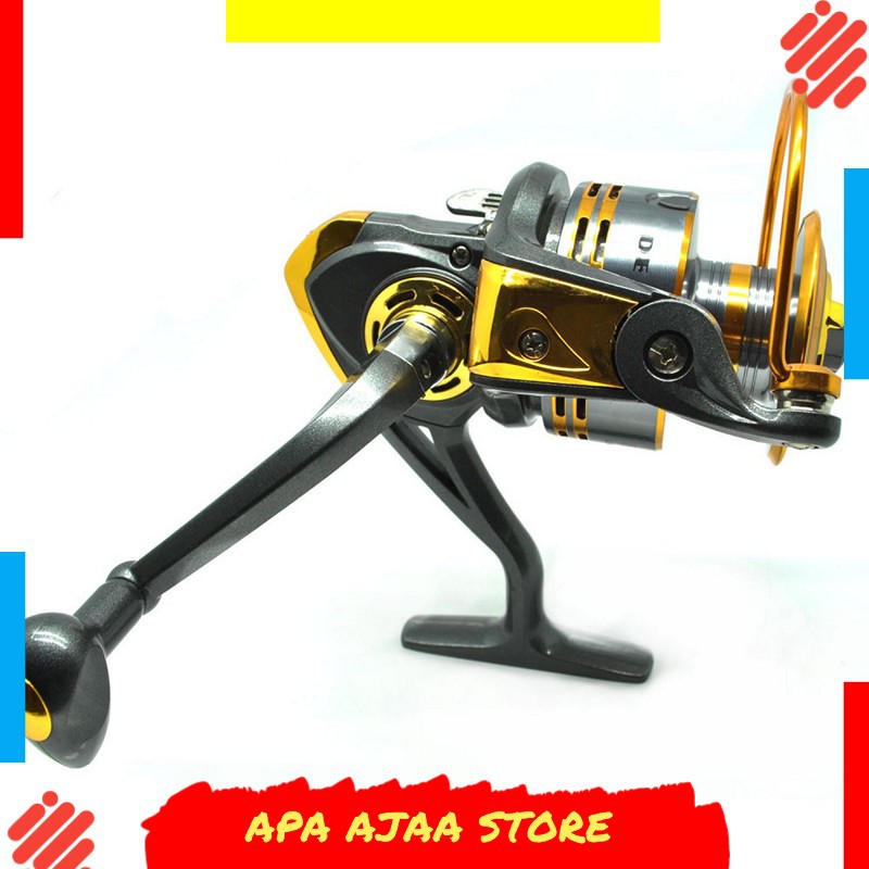 Hot Promo ! Debao Gulungan Pancing DB6000A Metal Fishing Spin Reel 10 Ball Bearing