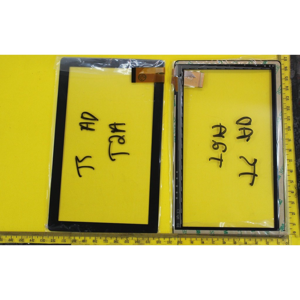 LAYAR SENTUH TOUCHSCREEN TS ADVAN TAB T2A HITAM  = Q81/Q82/E1/A10/ZYREX 6,8INCH