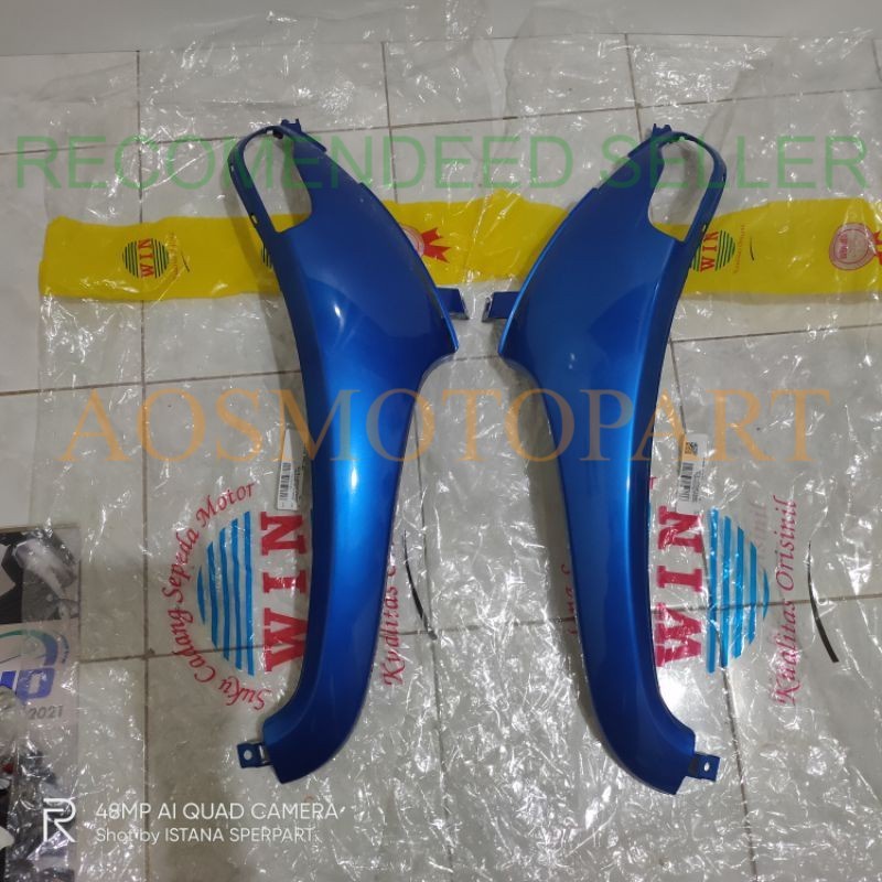 sayap tebeng samping depan scoopy fi K16 2013 2016 biru