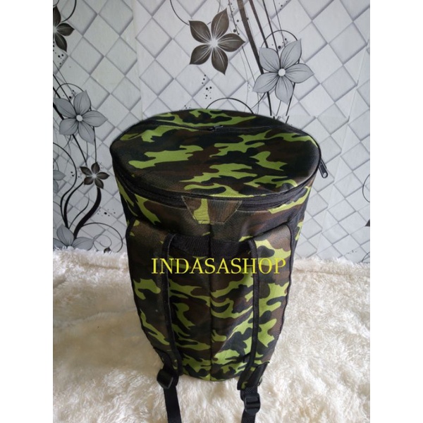 TAS DARBUKA DORENG/ARMY 8 83/4 &amp; 9&quot;  FULL BUSA