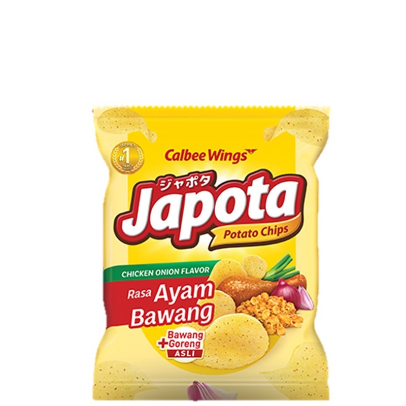 

Japota Keripik Kentang Ayam Bawang 68 gr