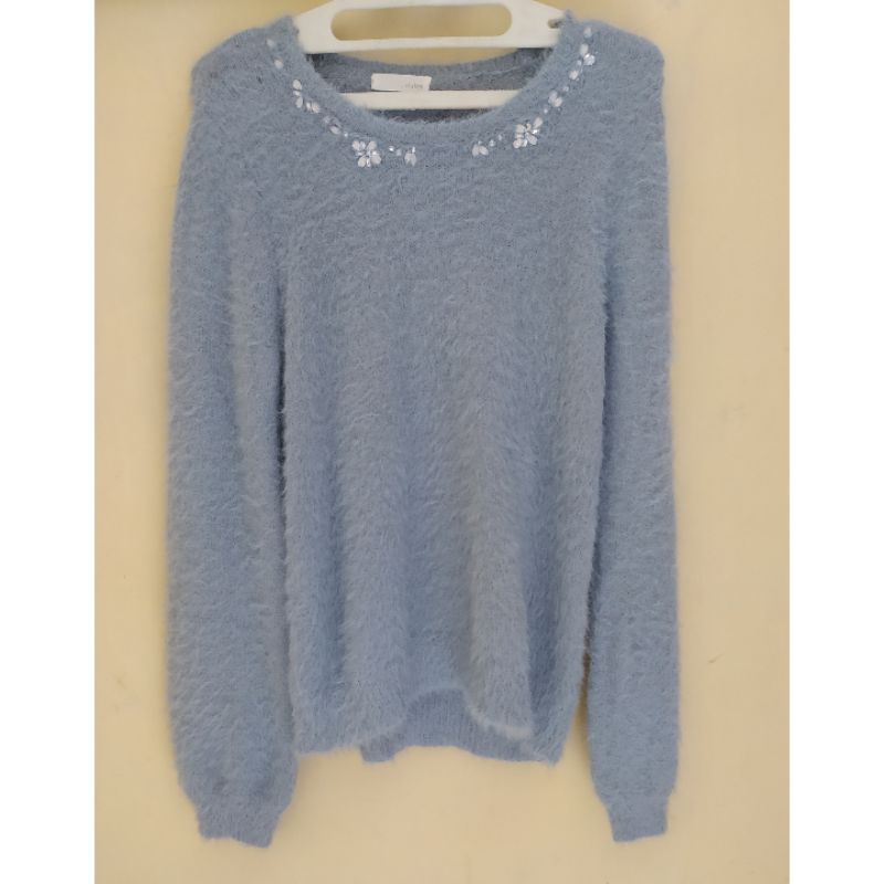 sweater bulu preloved