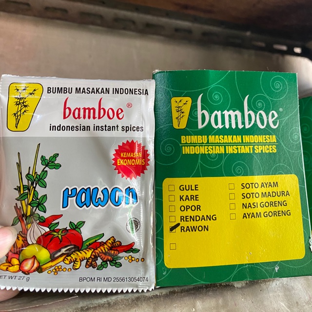 BAMBOE BUMBU GULE , KARE , RAWON , SOTO