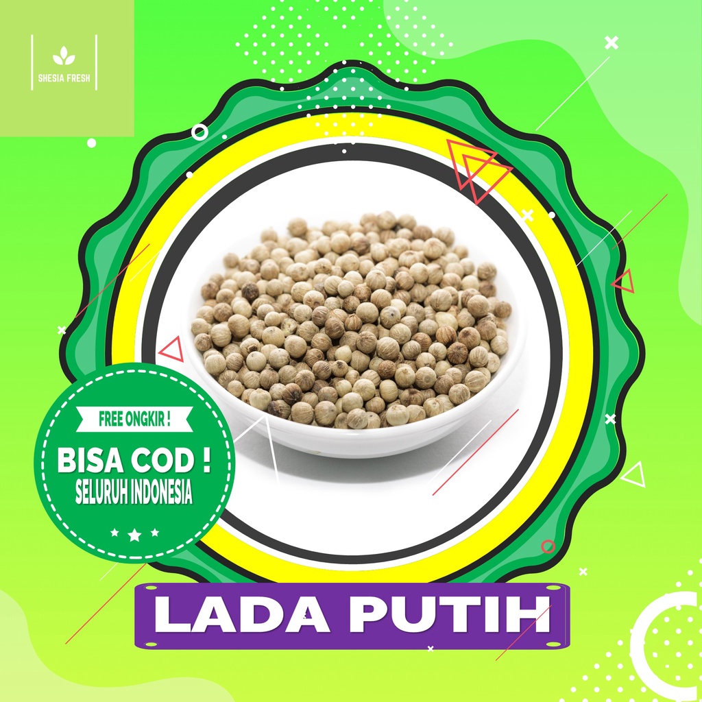 

Shesia Fresh - Lada Putih 100 gram