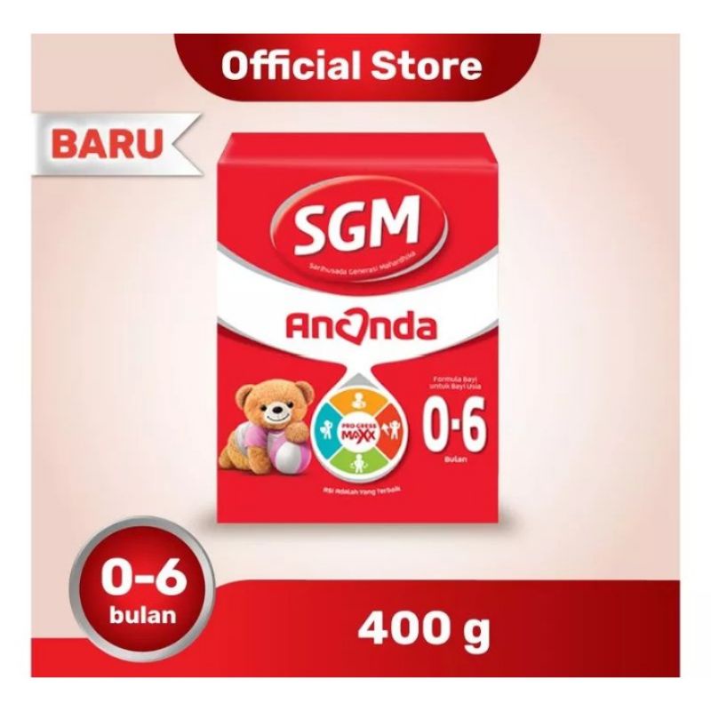 SGM Ananda Umur 0-6/ 6-12 bulan KBB