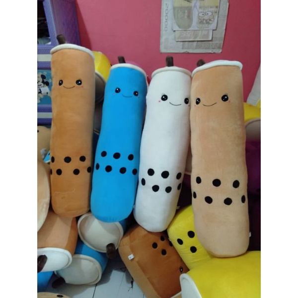 Boneka Guling boba jumbo dewasa viral terbaru ukuran 95 cm
