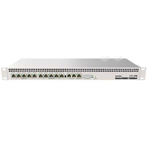 Mikrotik RB1100AH-X4 Router 13 Port Lev.6 Size of RAM 1 GB