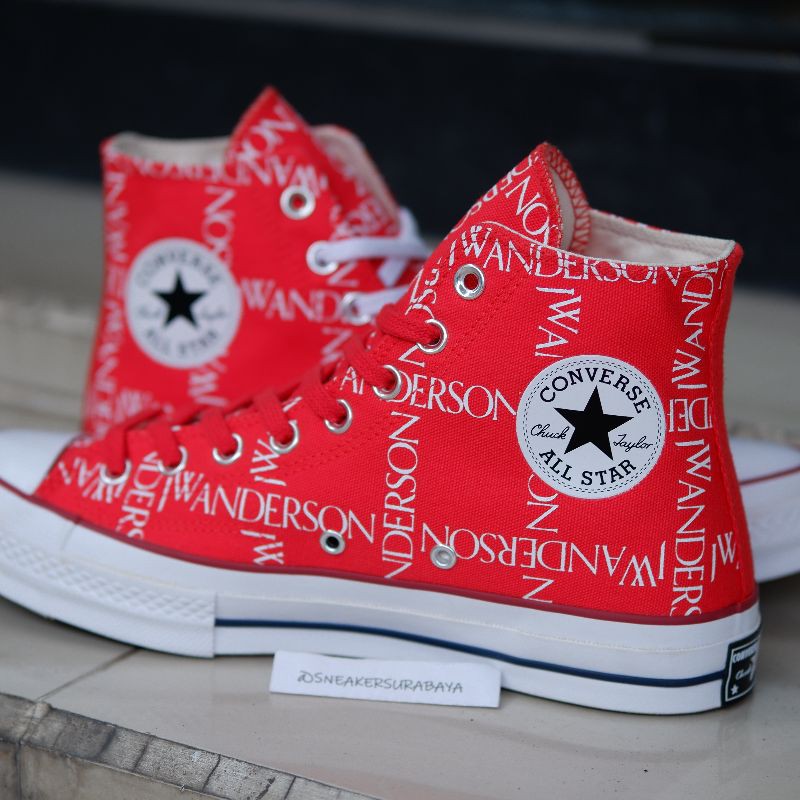 JW Anderson x Converse Chuck Taylor 1970s Hi Red CT 70 CT 70s