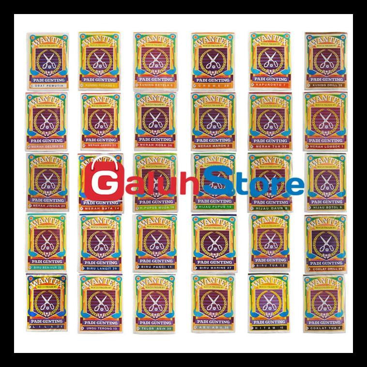 

New Produk Padi Gunting Wantex Pewarna Pakaian - Hitam