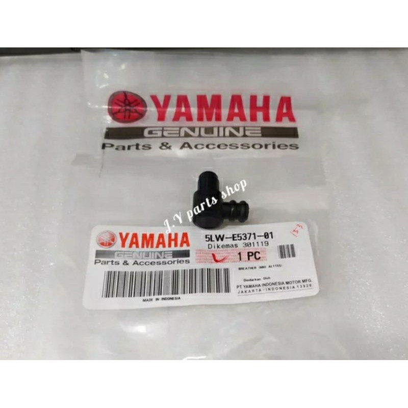 BREATHER SAMBUNGAN SELANG SELANG BUNTU BLOK CVT NOUVO MIO SPORT SMILE SOUL FINO XEON KARBU RC GT NMAX N MAX AEROX 125 155 LEXI ORIGINAL YGP 5LW-E5371-01