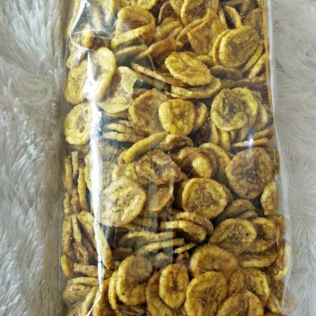 

Kripik pisang madu 400gr snack pisang madu mani