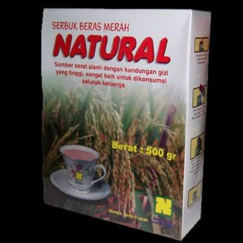 

serbuk beras merah nasa 500 gram sbmn