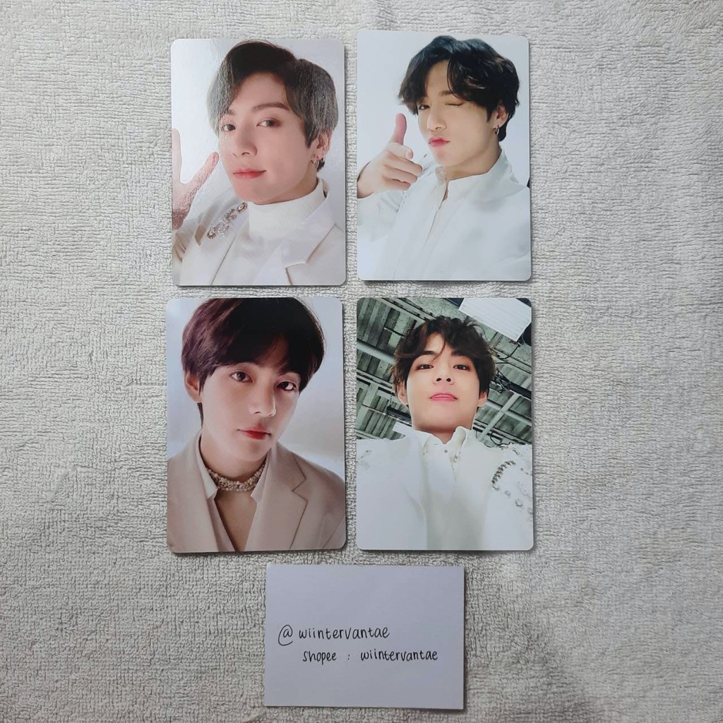 PHOTOCARD RING MOTS BTS TAEHYUNG JUNGKOOK RING SYS BTS JUNGKOOK / PC RING MOTS SYS BTS JK TAEHYUNG