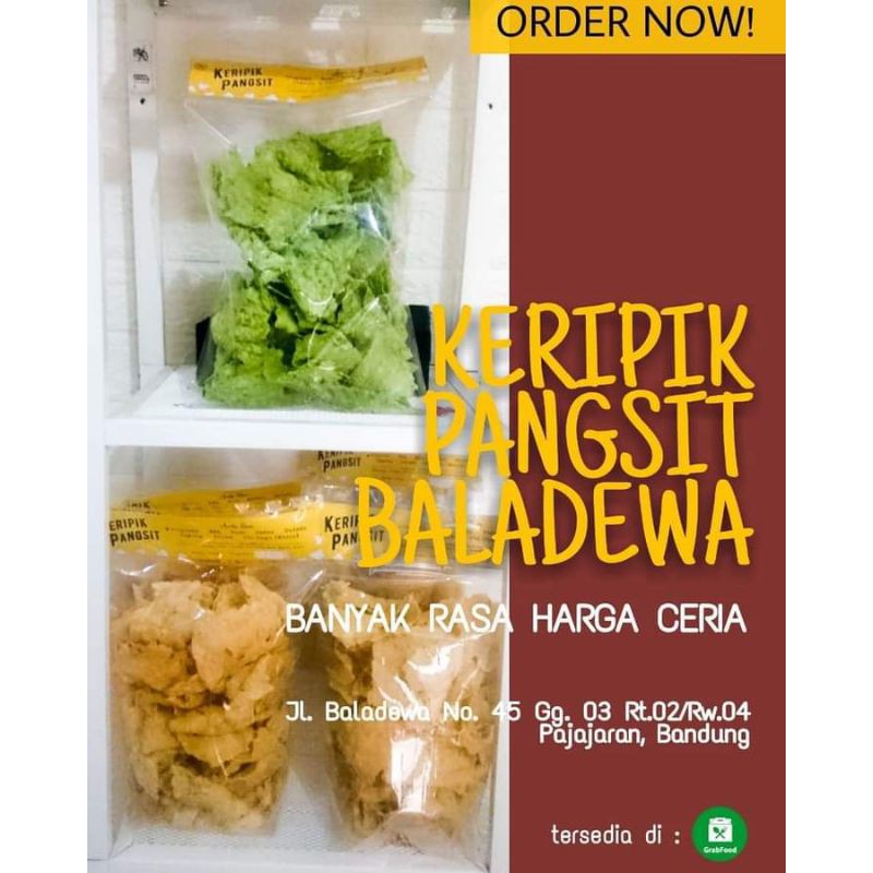 

kiripik pangsit isi 200 gram