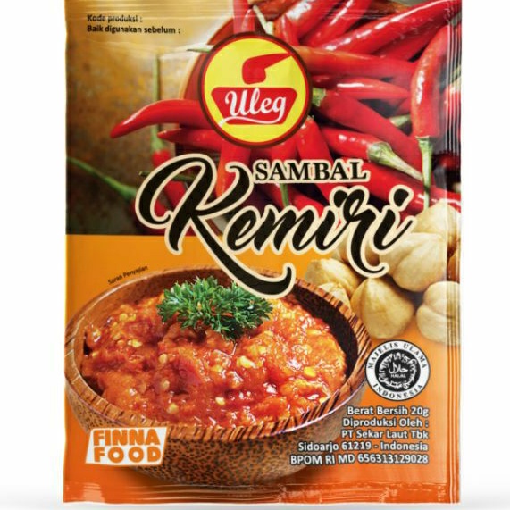 

Sambel Kemiri Uleg Finna Sachet