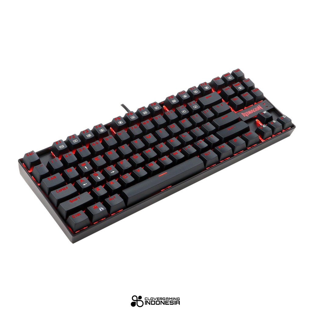 Keyboard Redragon K552 KUMARA RED LED Backlit Cherry MX Blue Switch