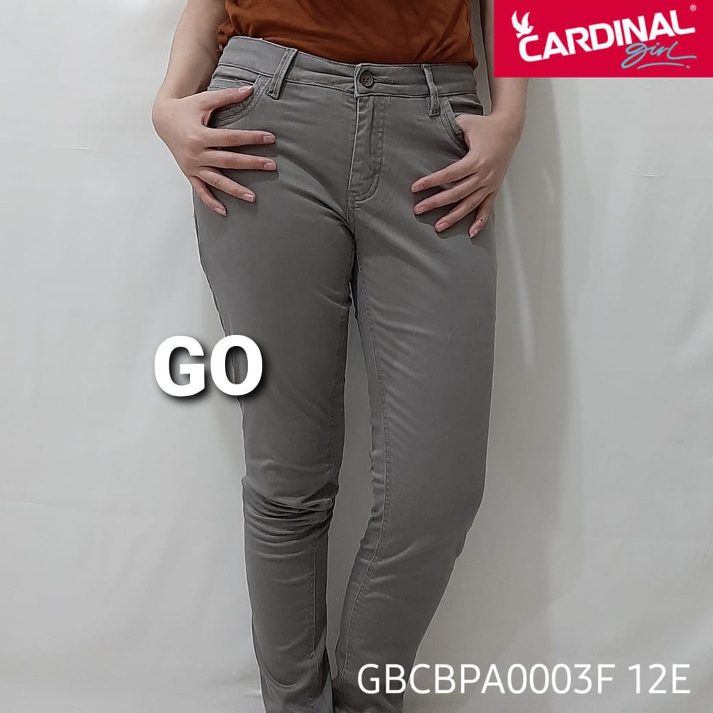 BB L CELANA JEANS CARDINAL Casual Katun Pensil Skinny Fit Celana Panjang Jeans Perempuan