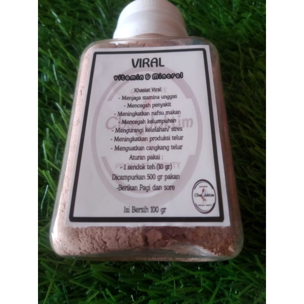 VIRAL/VIRAL/VITAMIN & MINERAL KHUSUS AYAM SERAMA AYAM KATE AYAM HIAS DAN SEMUA JENIS AYAM