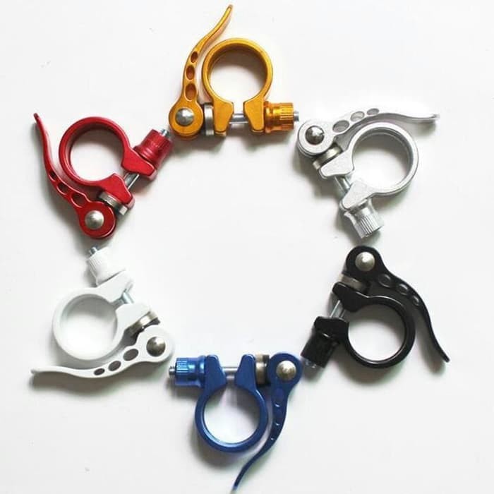 KUNCI PENJEPIT CLAMP SADEL JOK SEPEDA QUICK RELEASE SEAT CLAMP ML0167