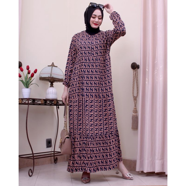 [ BISA COD ] DASTER ARAB | DASTER LENGAN PANJANG | DASTER DUSUN MOTIF TERBARU