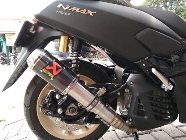 Knalpot Racing Akrapovic Gp M1 NMAX/AEROX/LEXI/PCX/ADV/GENIO/VARIO/BEAT/MIO/SCOPY DLL-4