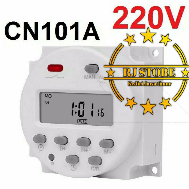 TIMER DIGITAL CN101 A AC 220V 16A Timer Digital Elektronik QZCB