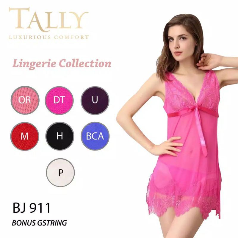 TALLY BAJU TIDUR / LINGERIE 911 I FREE SIZE