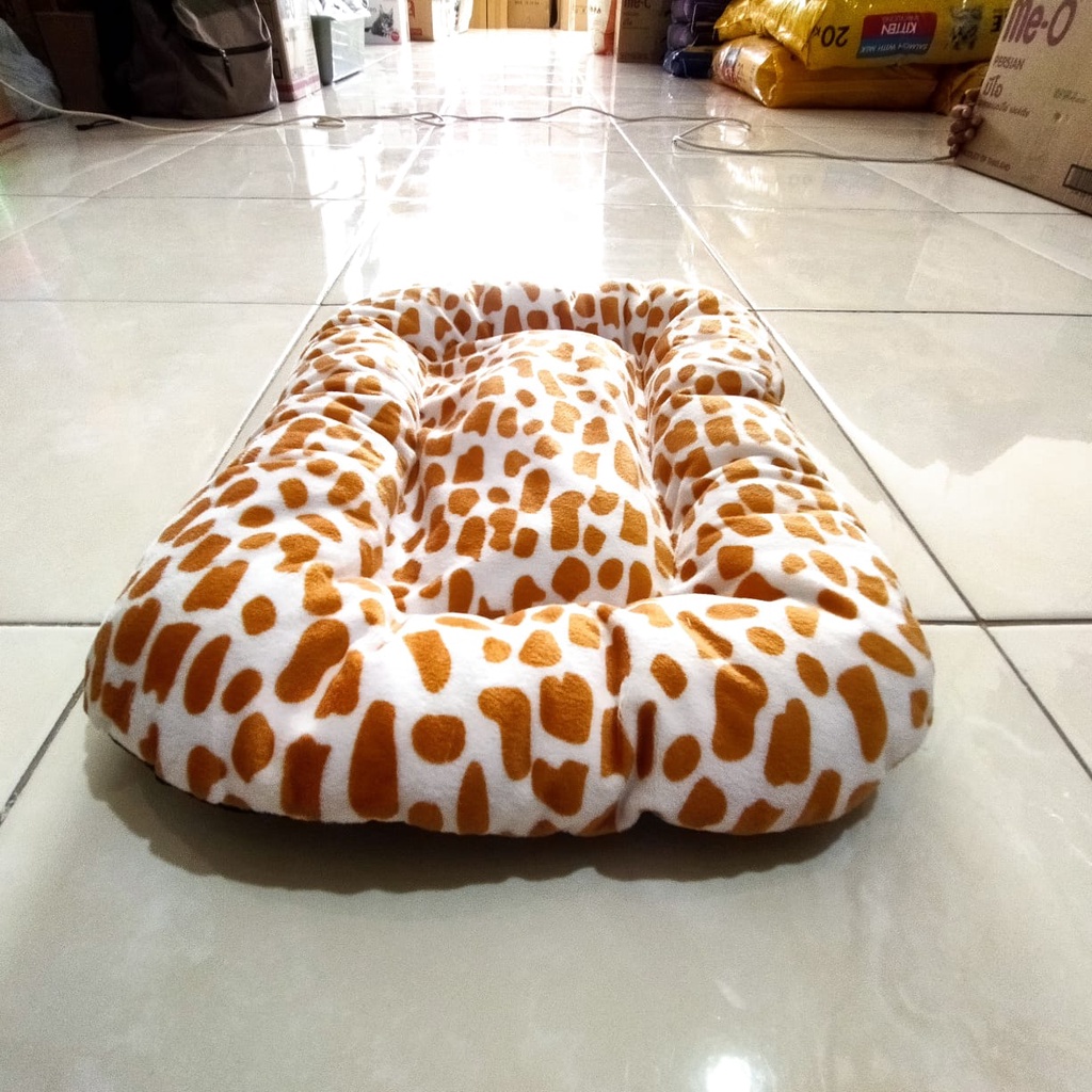 Tempat tidur kucing dan anjing PATTERNED PILLOW ukuran LARGE