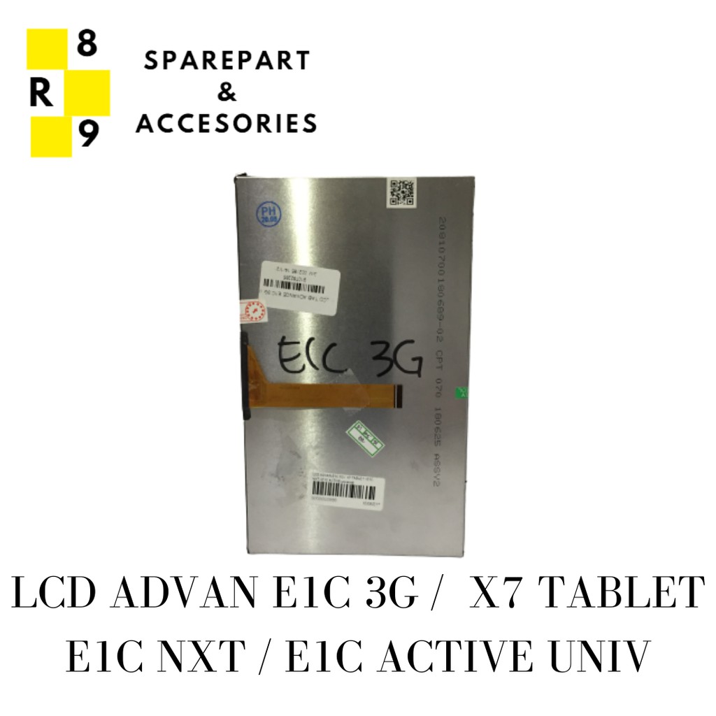 LCD ADVAN E1C 3G /  X7 TABLET / E1C NXT / E1C ACTIVE universal