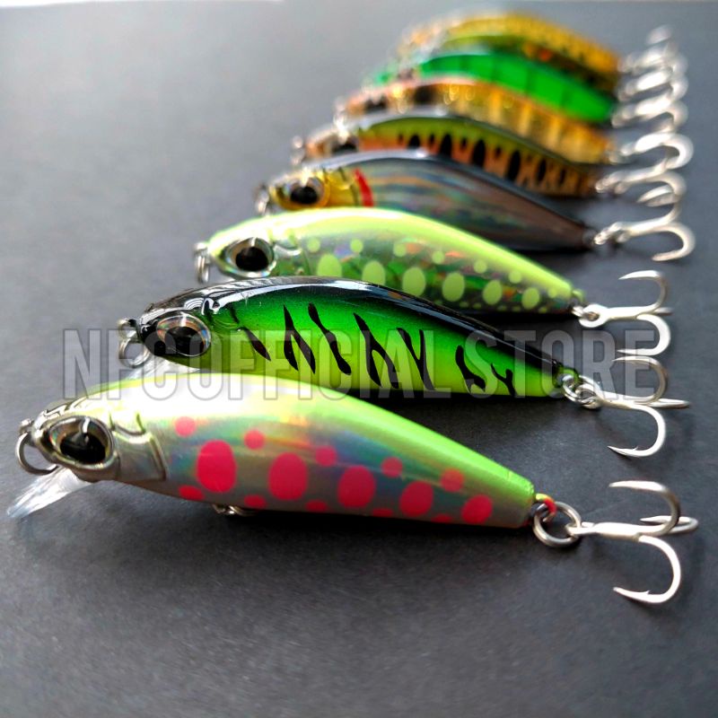 Lure minnow sinking 5,5 cm 6 gram HOOK 4X STRONG Replika Astuti Relix Nusantara