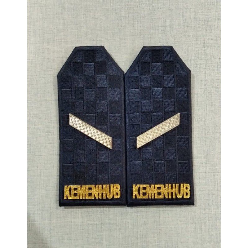 pangkat PDU KEMENHUB Honorer SMA dongker hitam KPLP