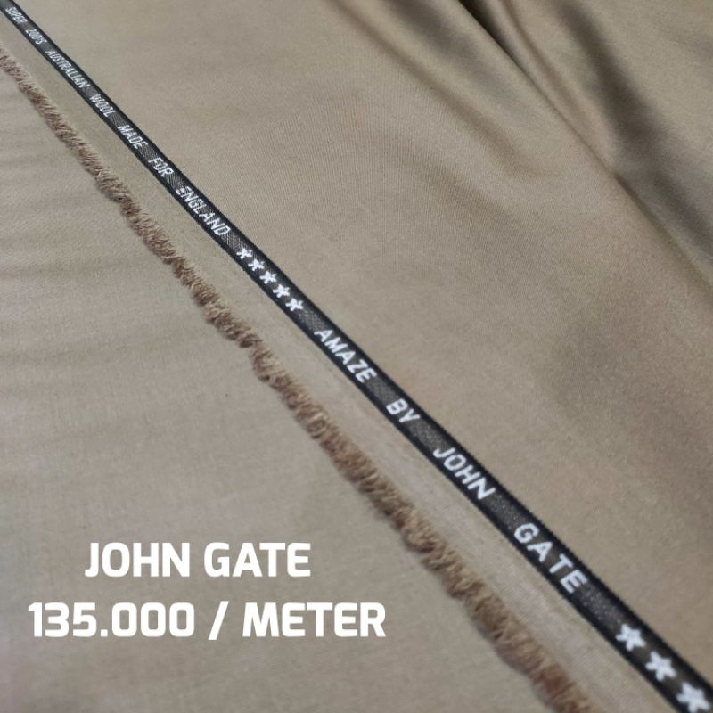 [BPN] Bahan Kain Semiwool Impor Dinas BPN John Gate
