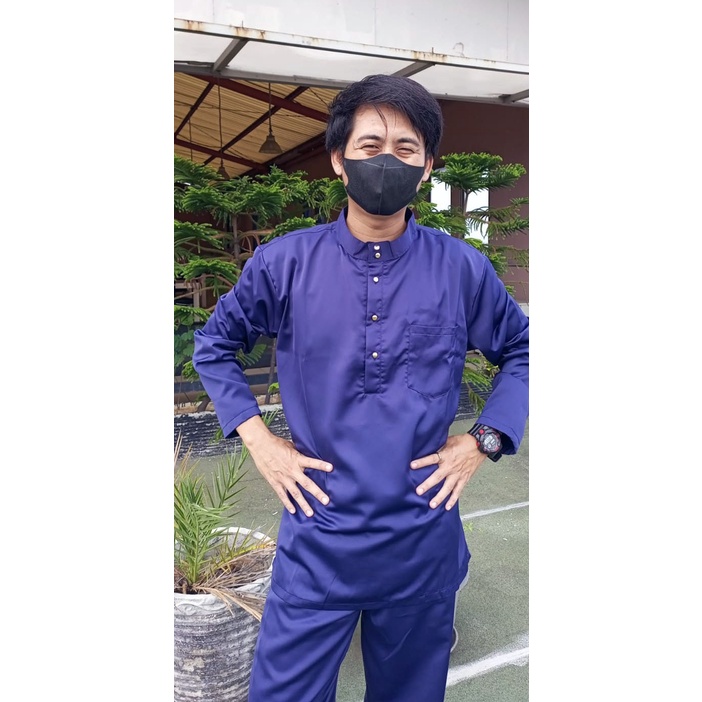 Baju Melayu Pria Teluk Belanga S-XXL