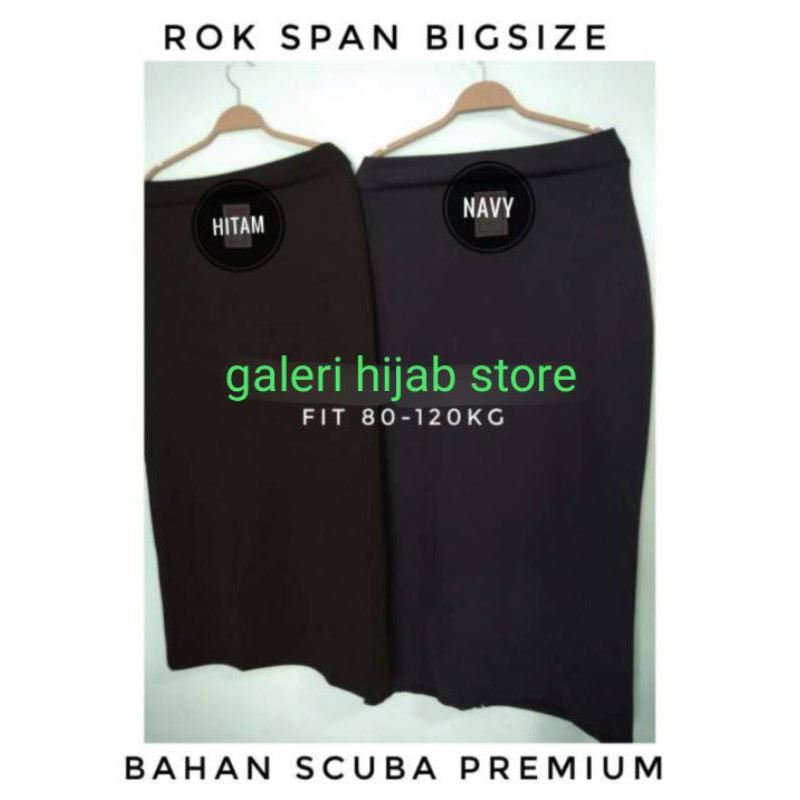ROK SPAN PANJANG SUPER JUMBO /ROK KERJA JUMBO