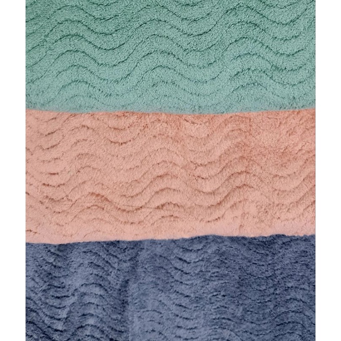 Handuk Mandi Dewasa Jumbo Microfiber Korea 방직 정물 Superfrxible  Size 140x70 cm