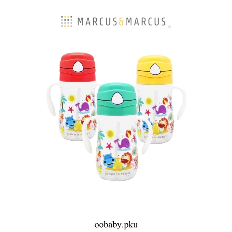 Marcus &amp; Marcus Tritan straw bottle