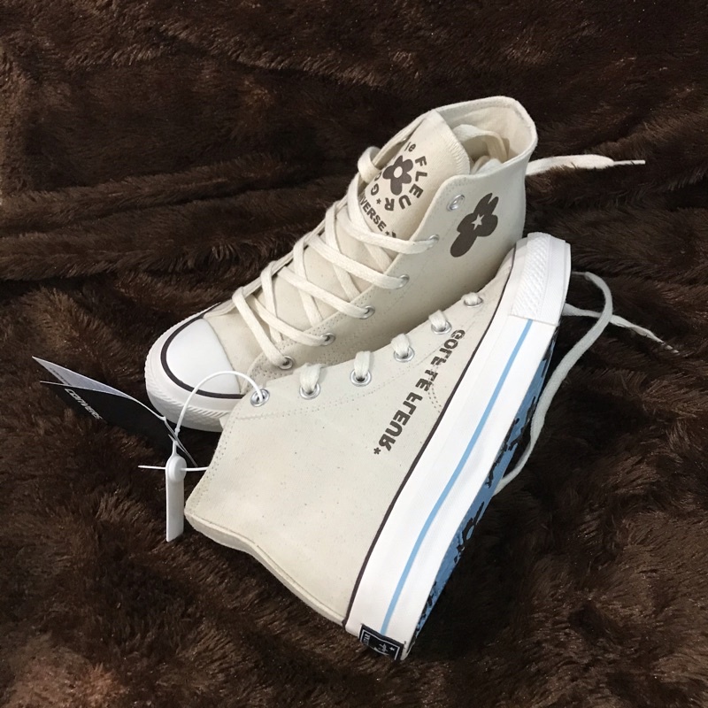 SNEAKERS CONVERSE 70S HIGH GOLF LE FLEUR OFF WHITE BNIB