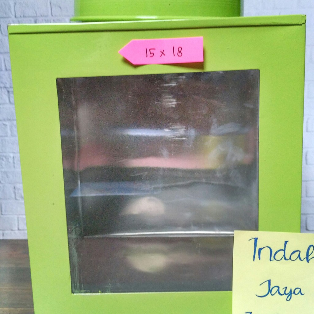 Kaleng Krupuk Mini/ Kaleng Kerupuk Mini/ Toples Kue 15x18cm