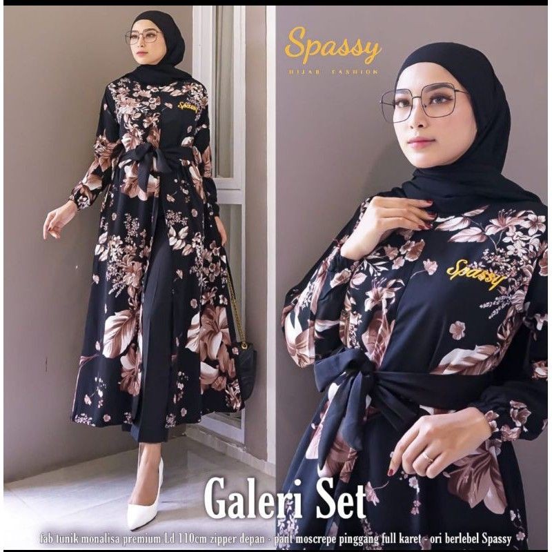 [Ready Stok] Galeri Set MONALISA PREMIUM ORI BY SPASSY