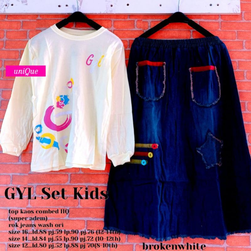 GYL set kids by Unique