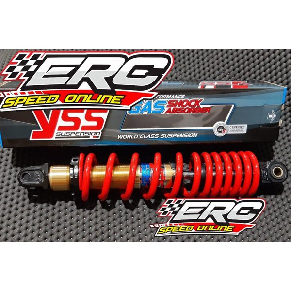 SHOCK YSS HYBRID EVO 330 MM VARIO 125 - VARIO 150 GOLD MERAH