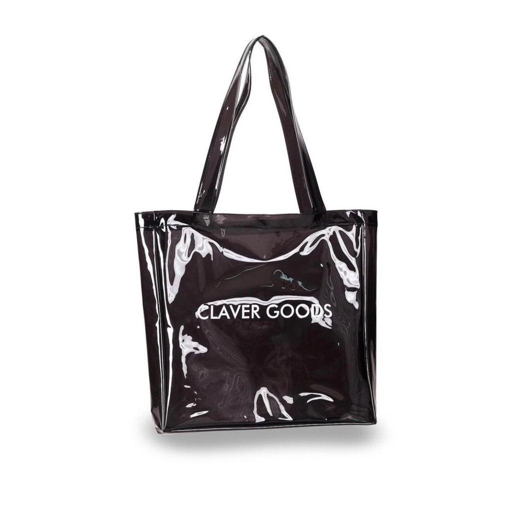 PVC TOTE BAG | CLAVER GOODS | BLACK
