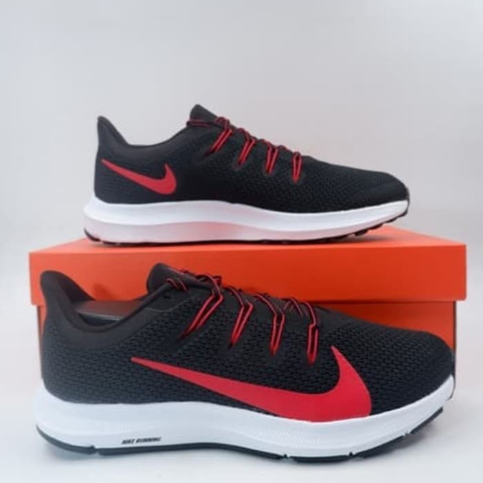 Jual kd346 Sepatu RunningLari Nike Quest 2 Black University Red Cl3787001  Indonesia|Shopee Indonesia
