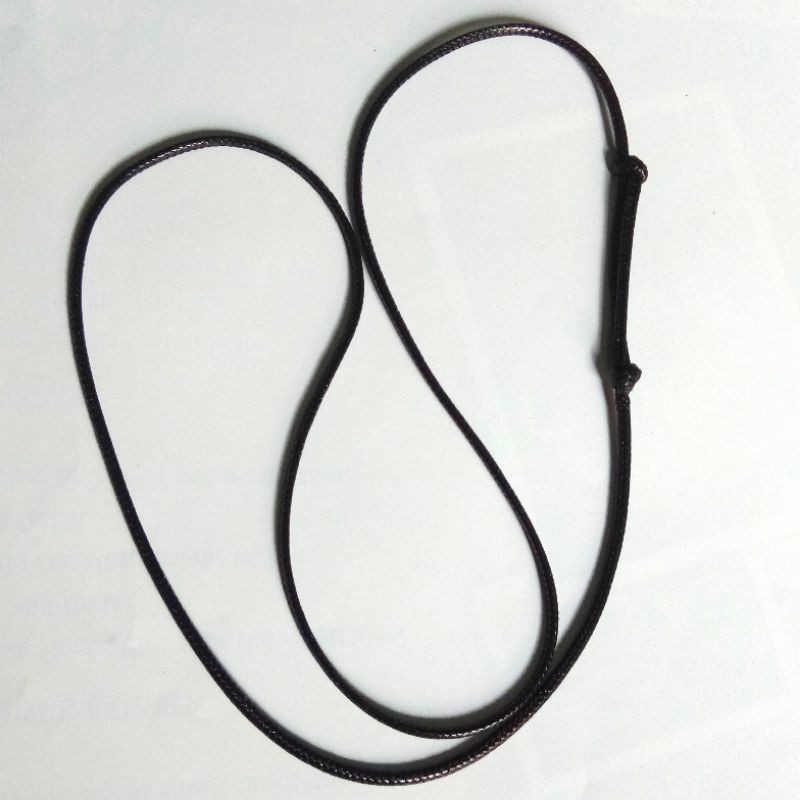 kalung tali korea/ tali hitam tidak luntur