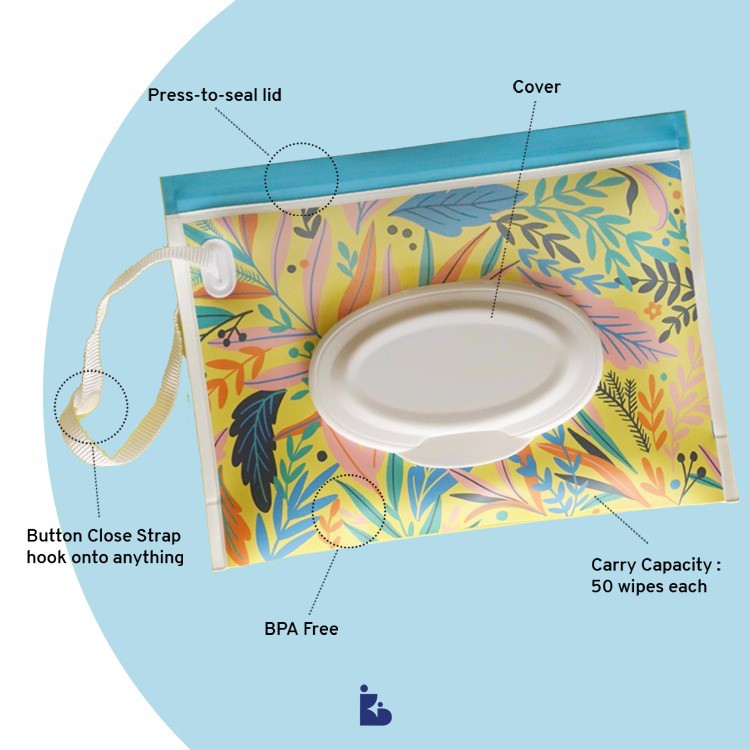 Sunday Baby Wet Wipes Pouch | Tempat Tisu Basah